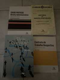 Vendo livros de Direito como novos. Preços na descrição