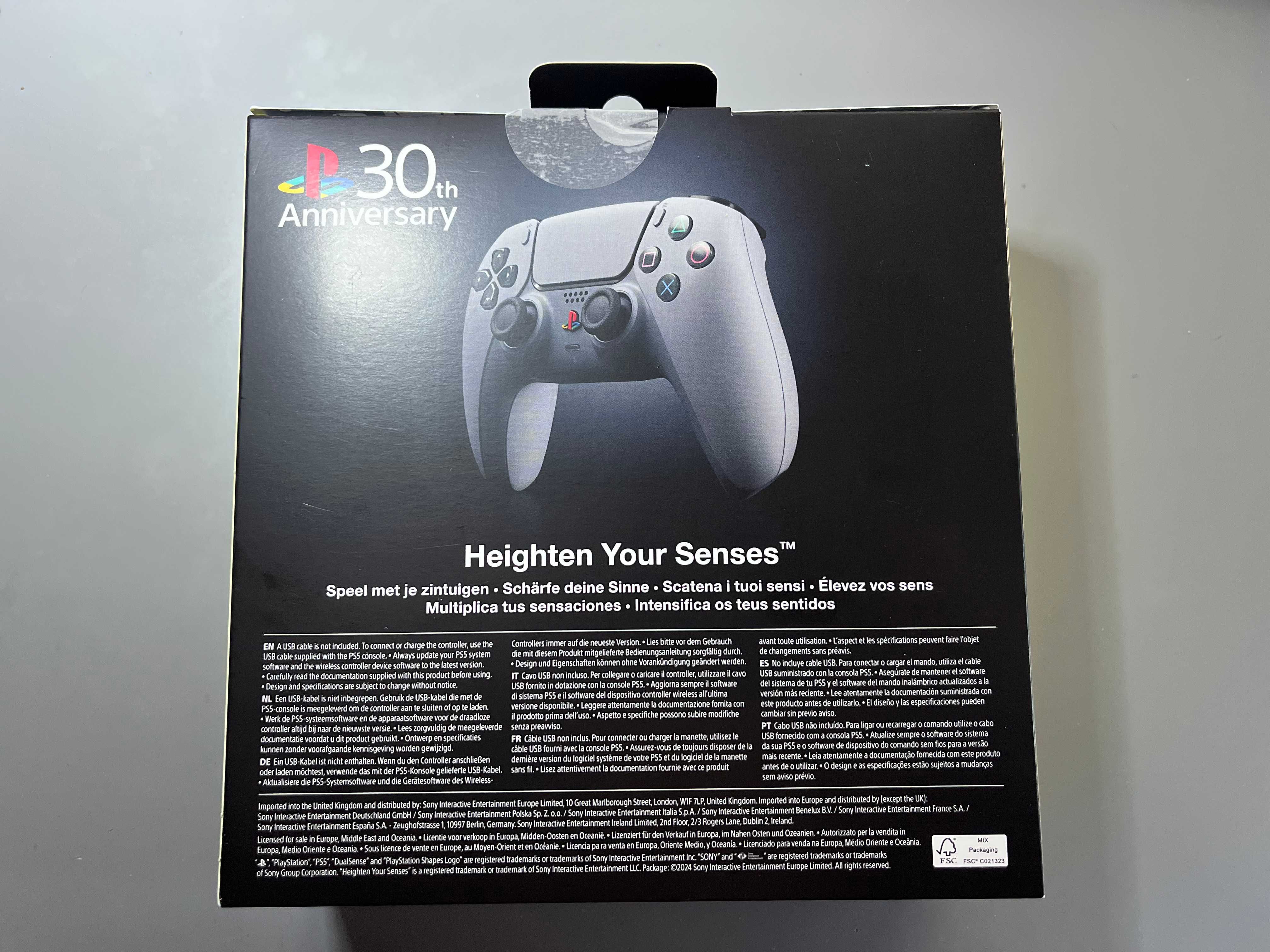Comando PS5 DualSense - Edição Limitada 30 aniversário [SELADA]