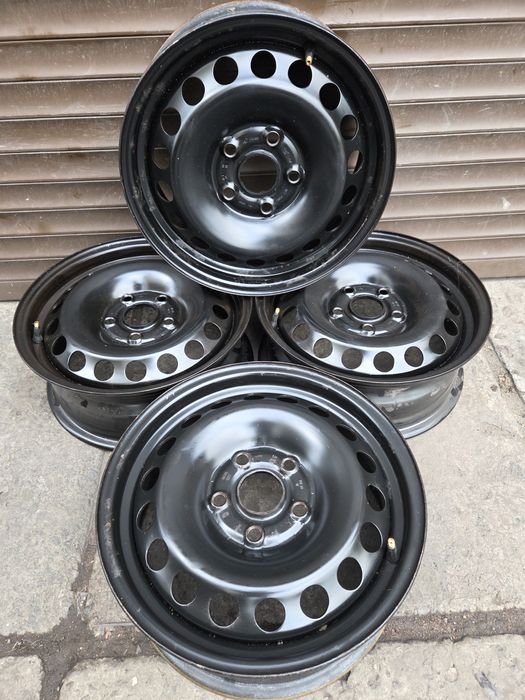 Оригінальні стальні диски r15, 5×112, Volkswagen, Skoda, Audi.
