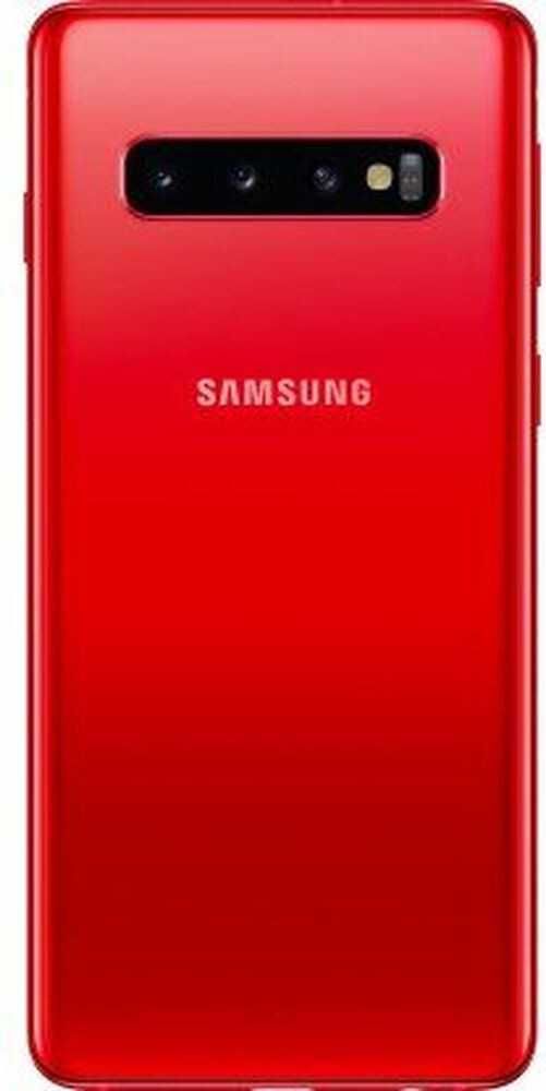 Смартфон Samsung Galaxy S10 (SM-G973F) 8/128GB Red 6.1" 3040x1440