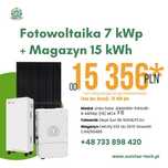 Fotowoltaika 7 kWp z magazynem energii 15 kWh off-grid OKAZJA!