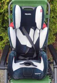 Fotelik Recaro Young Sport 9-18kg, w bardzo dobrym stanie !!