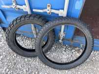 Opony Heidenau K60 Scout 90/90-21 prawie nowe