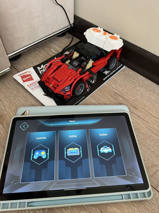 Конструктор Qman Машина на радіокеруванні 425 деталей (54001)