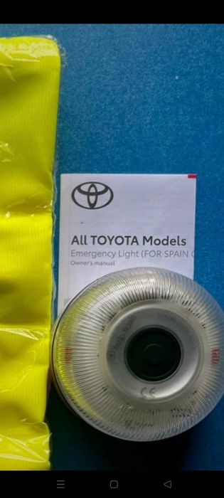 Toyota kit de segurança e lazer