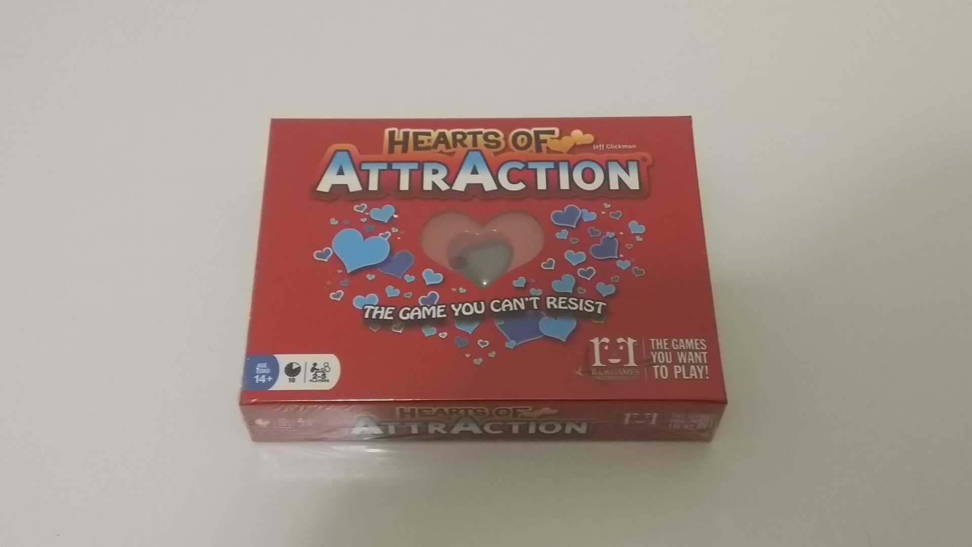 Hearts of Attaction - Jogo de Tabuleiro Magnético