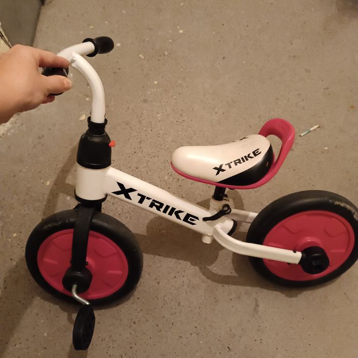 Rowerek biegowy s pedałami