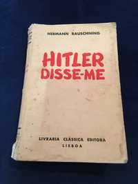 Livro - Hitler Disse-me