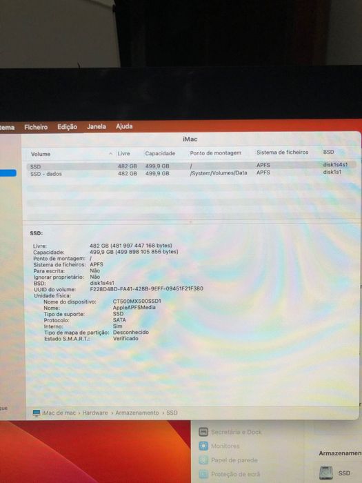 iMac 2017 Irrepreensivel SSD500 16 giga memoria Accesorios apple