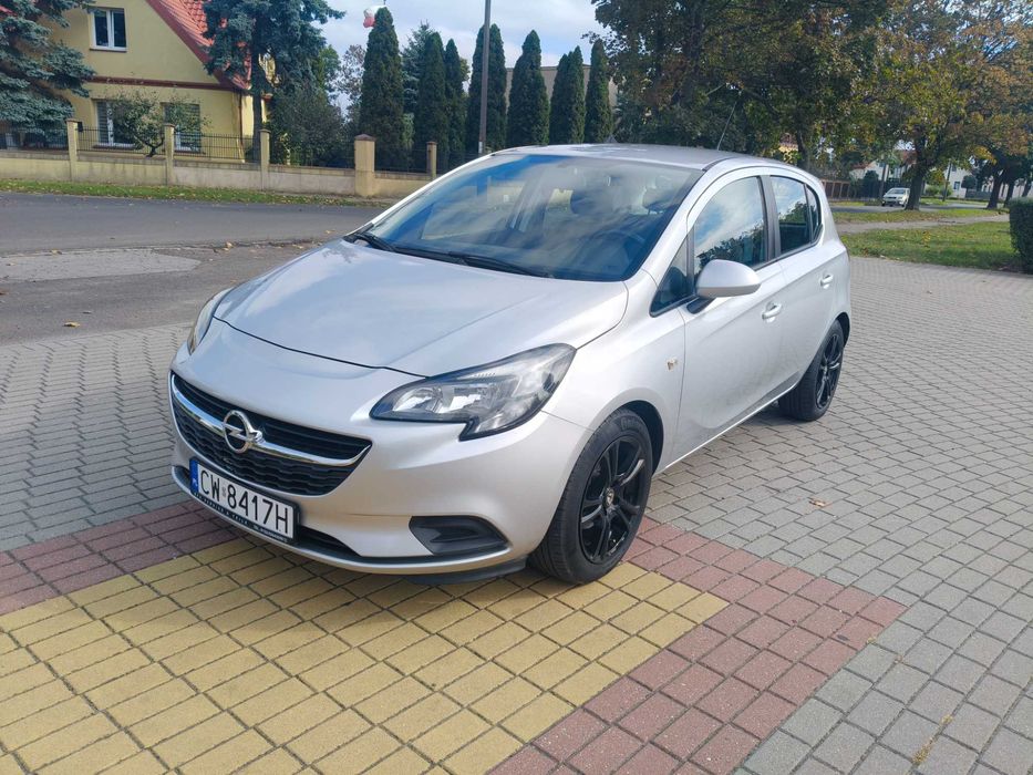 Opel Corsa E, 2015r. 1,4 benzyna + gaz LPG, 5 drzwi, klima, Alu 16",