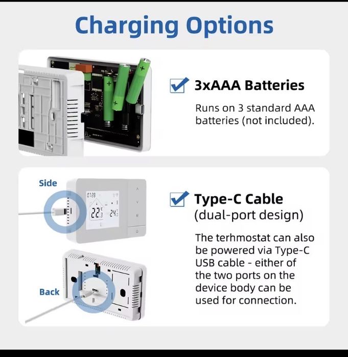 Beok Tuya термостат отопления