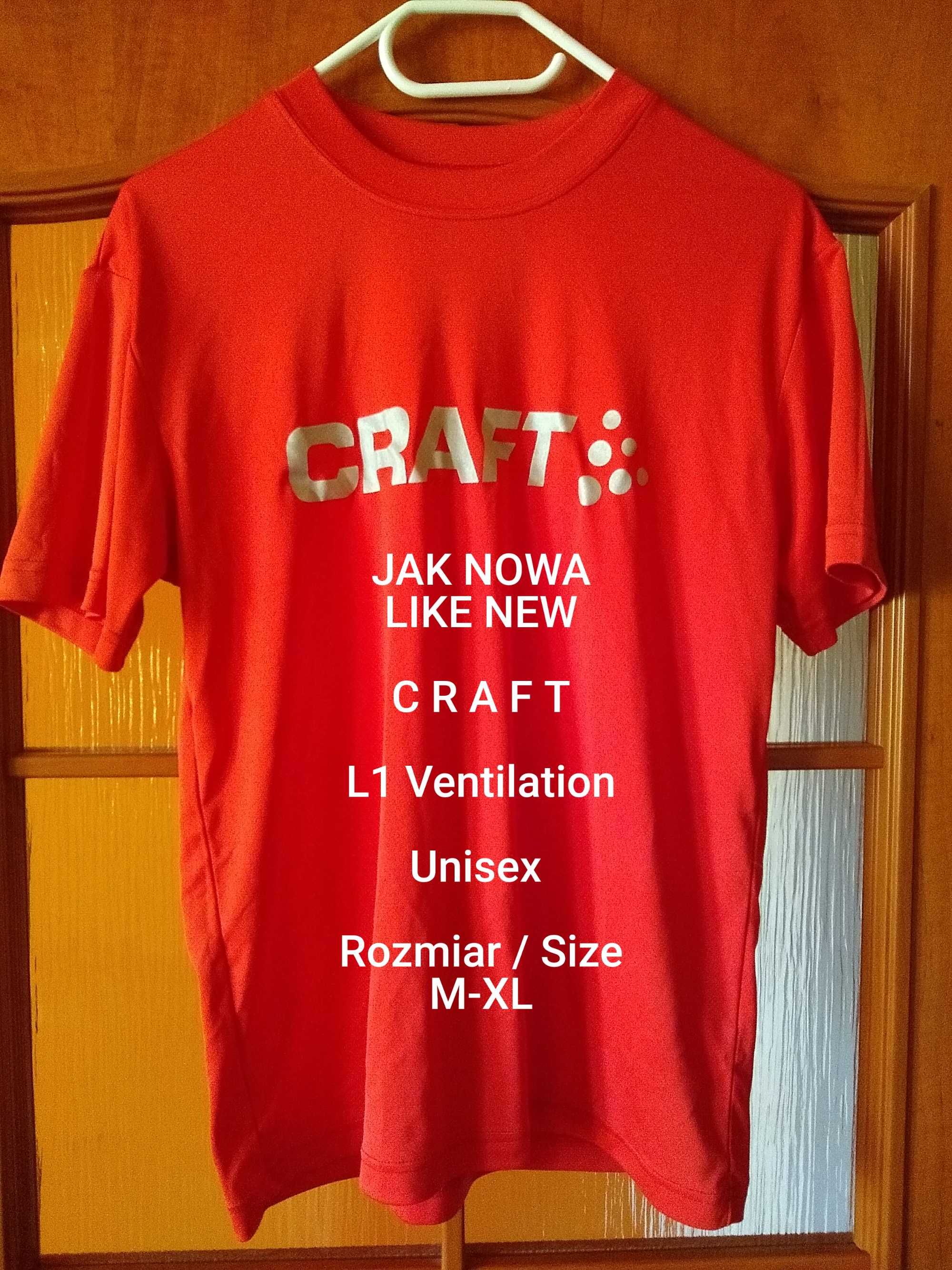 CRAFT  L1 Ventilation  Koszulka z krótkim rękawem, Uniseks, M-XL