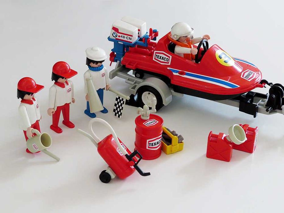 Barco de corrida - Playmobil 3538 (Anos 80)