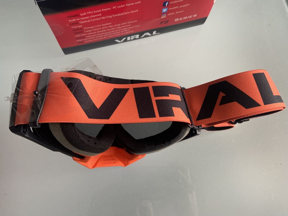 Gogle Viral F2 Series MX (cross,quad,enduro,mtb)