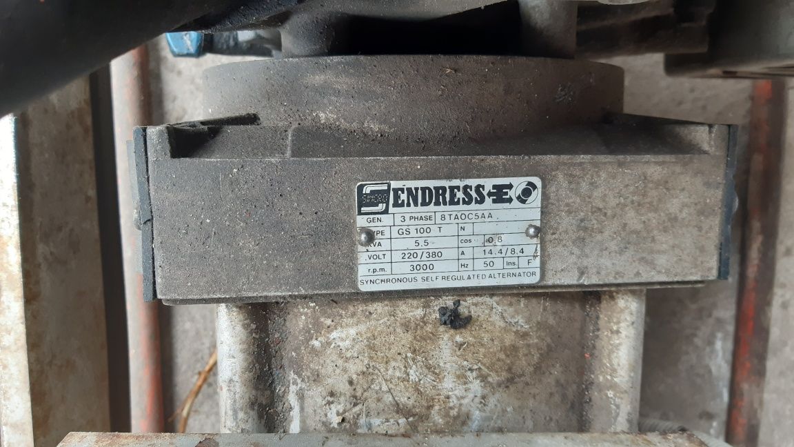 Agregat prądotwórczy generator prądu 5.5 kv