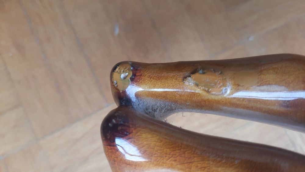 Cristo em barro vidrado Júlia Ramalho