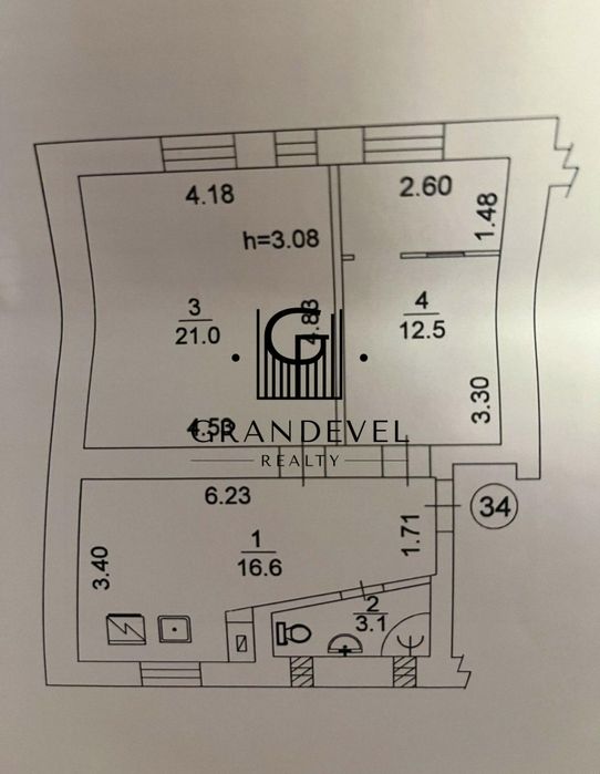 Продаж / Квартира / вул. Хорива 4, Поділ, Київ