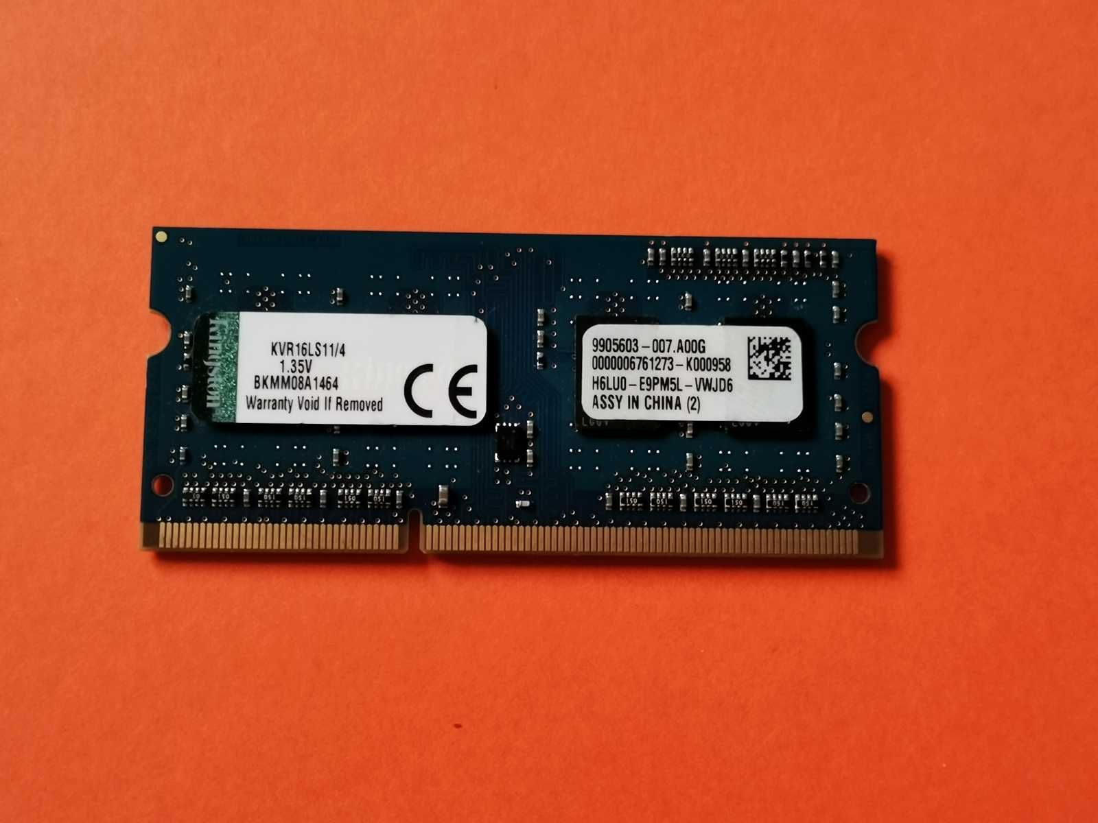 DDR3 4GB KingSton 12800 L