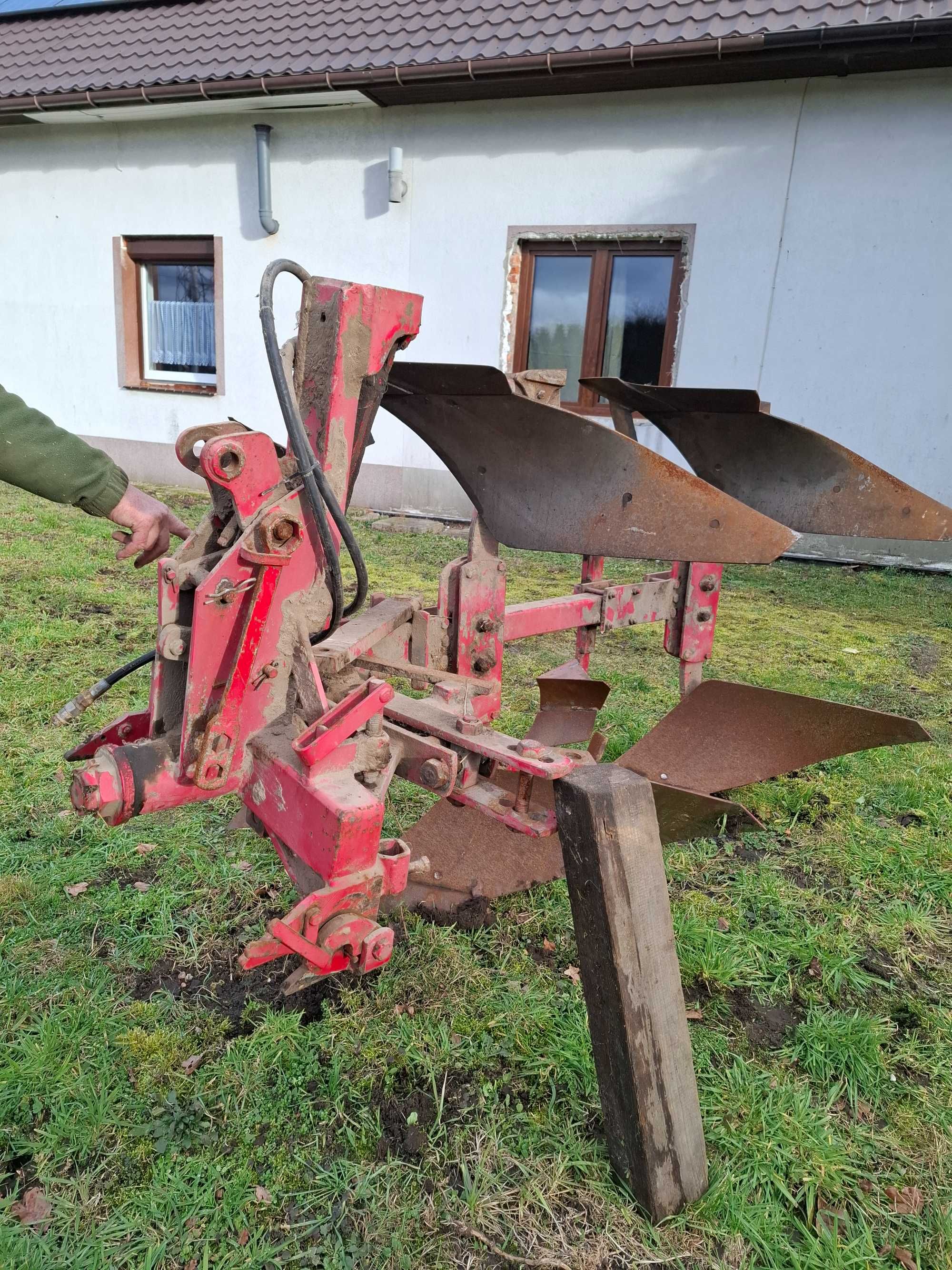 Pług 2 skibowy hydrauliczny steeno
