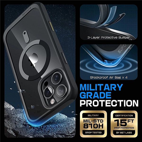 Supcase Ub Mag Magsafe Iphone 16 Pro Max Black