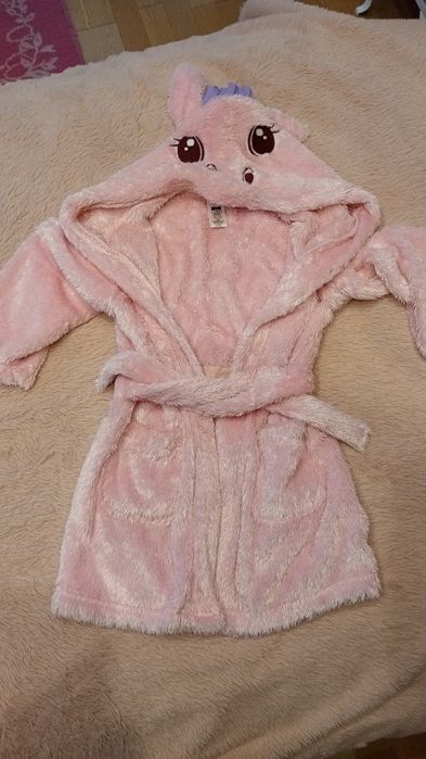 Szlafrok miękki 5-6lat