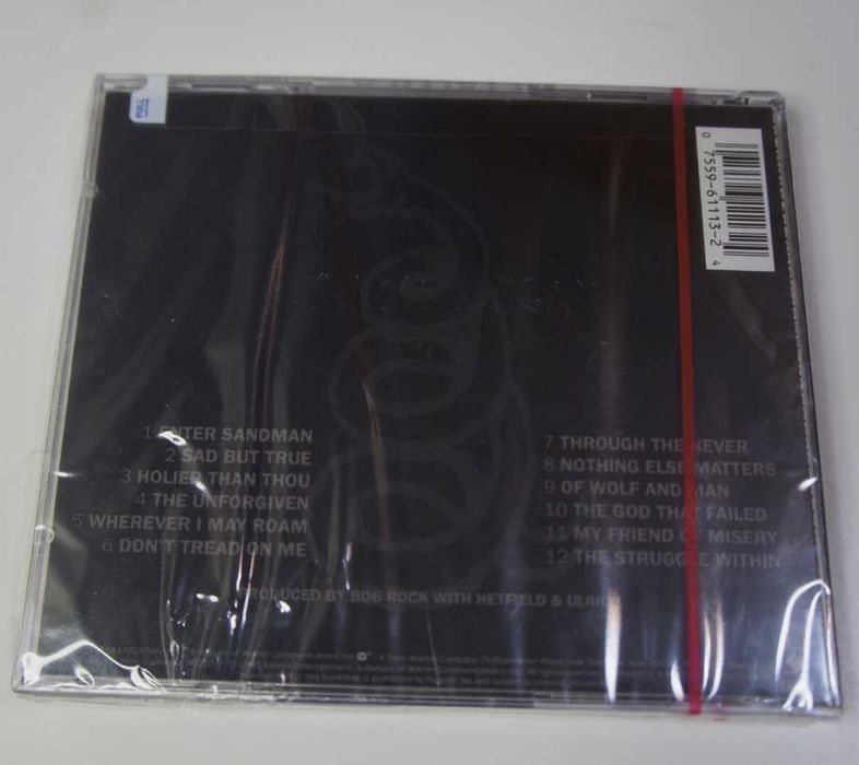 Metallica - Black Album (Novo/Selado)