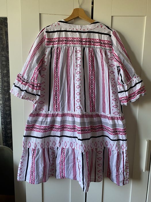 Sukienka luźny krój 100% bawełna boho nowa z metką