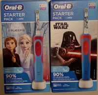 Dwie szczoteczki elektryczne ORAL-B starter pack