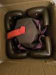 Cama de viagem rosa