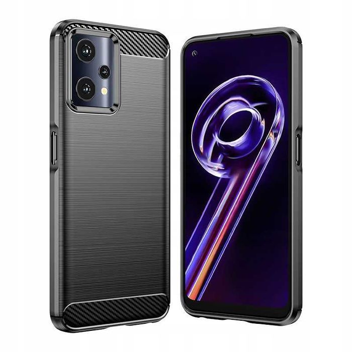 Spacecase Carbon Realme 9 5G/9 Pro Czarny
