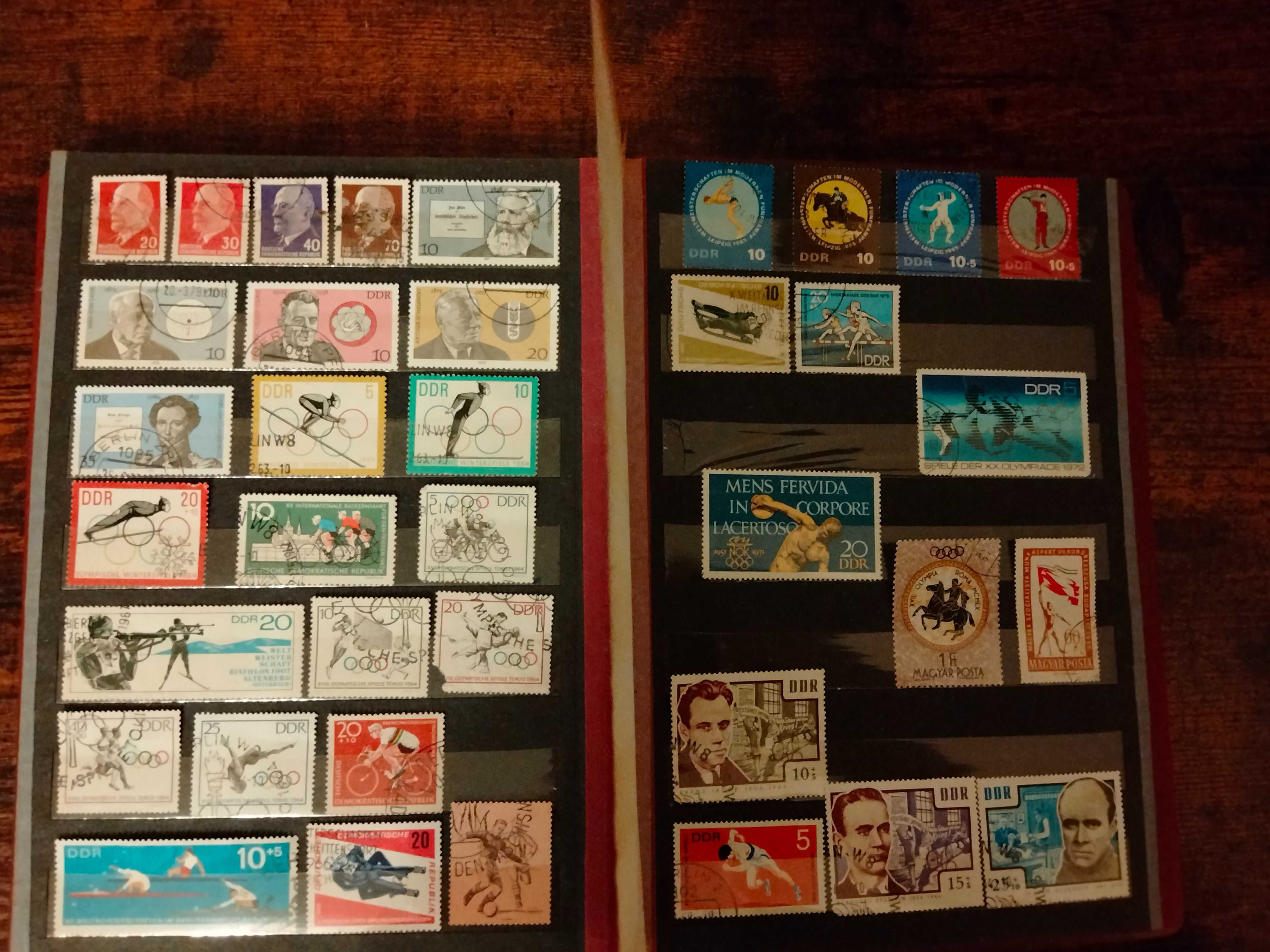 Przepiękna kolekcja znaczków pocztowych