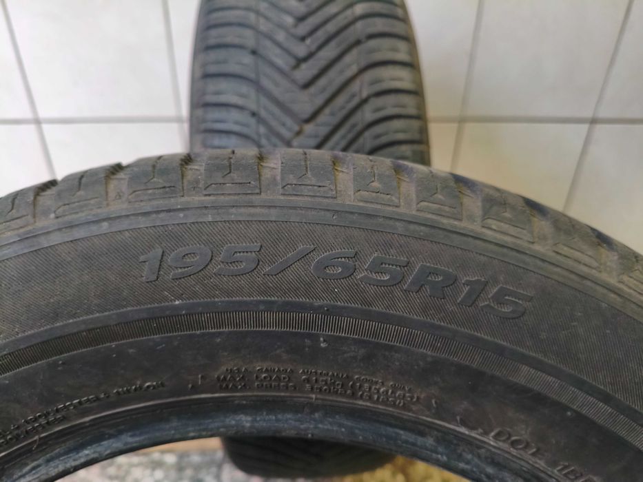 Hankook 195/65R15 91H 2x5.10mm 2020rok cena za 2szt MONTAŻ CAŁOROCZNE