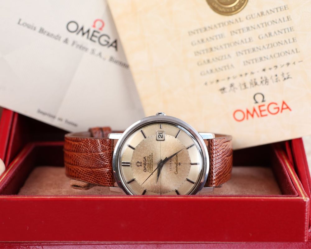 Zegarek meski Omega Constellation pie pan rzadki turler