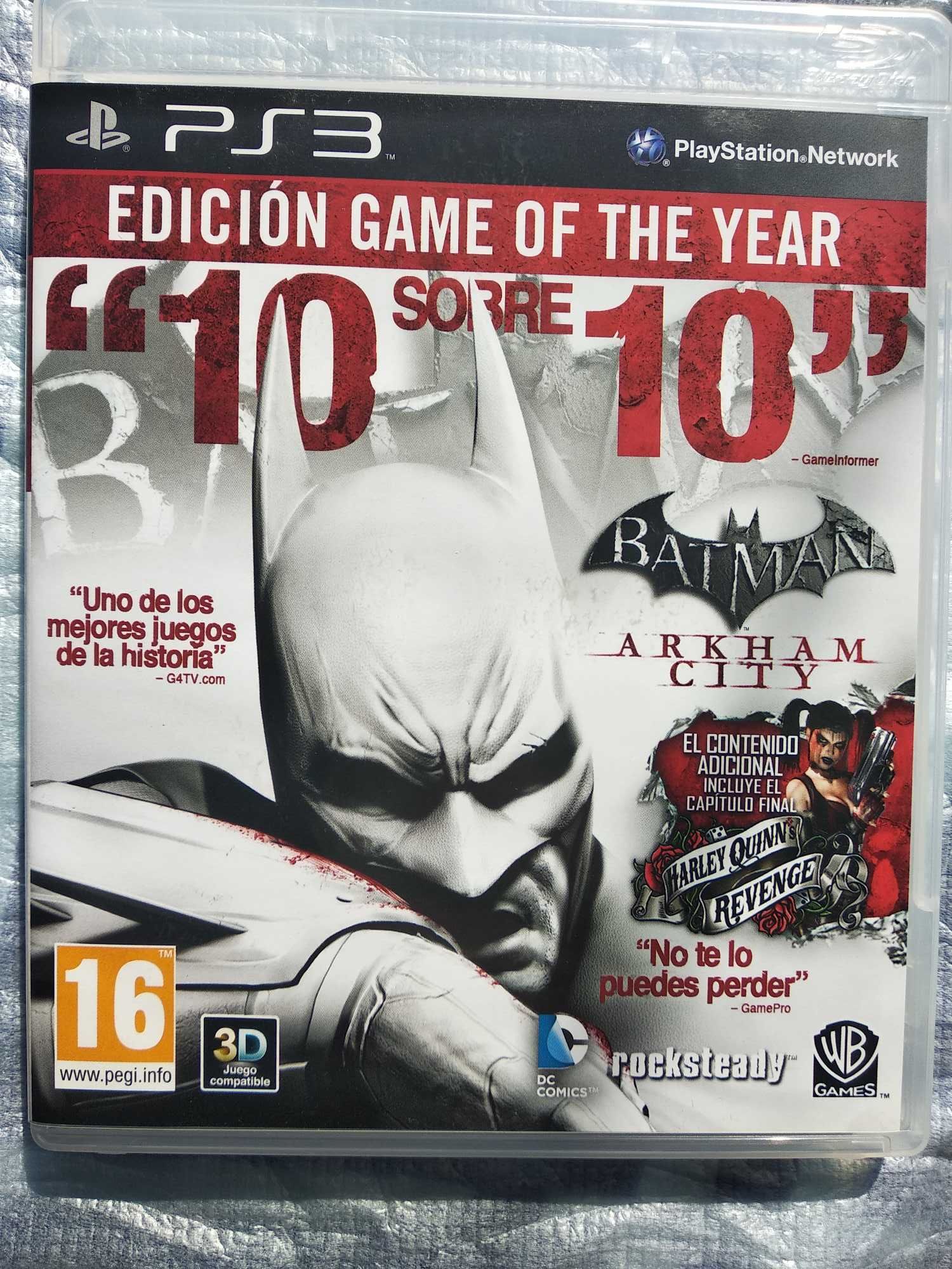 Batman Arkham City: Game of the Year Edition PS3 + Guia oficial