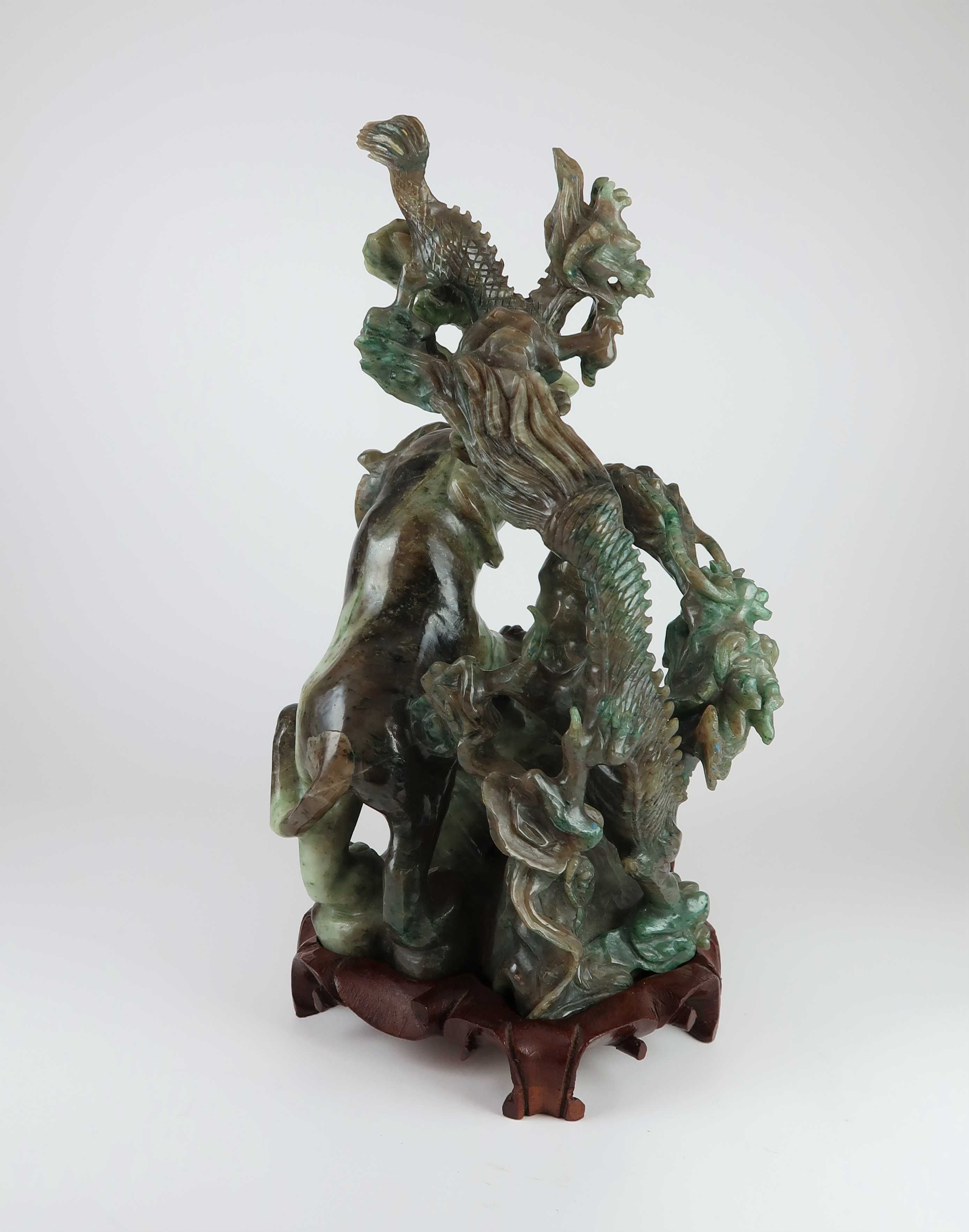 Escultura da China (Jade ? / Jadeite ?) - Ref 2