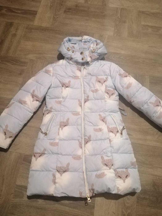 Зимове пальто пуховик 116р