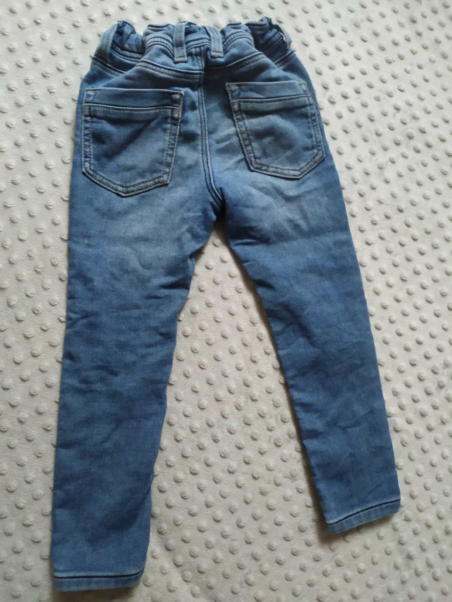 Dziewczęce spodnie dżinsowe C&A 104 jeansy niebieskie rurki