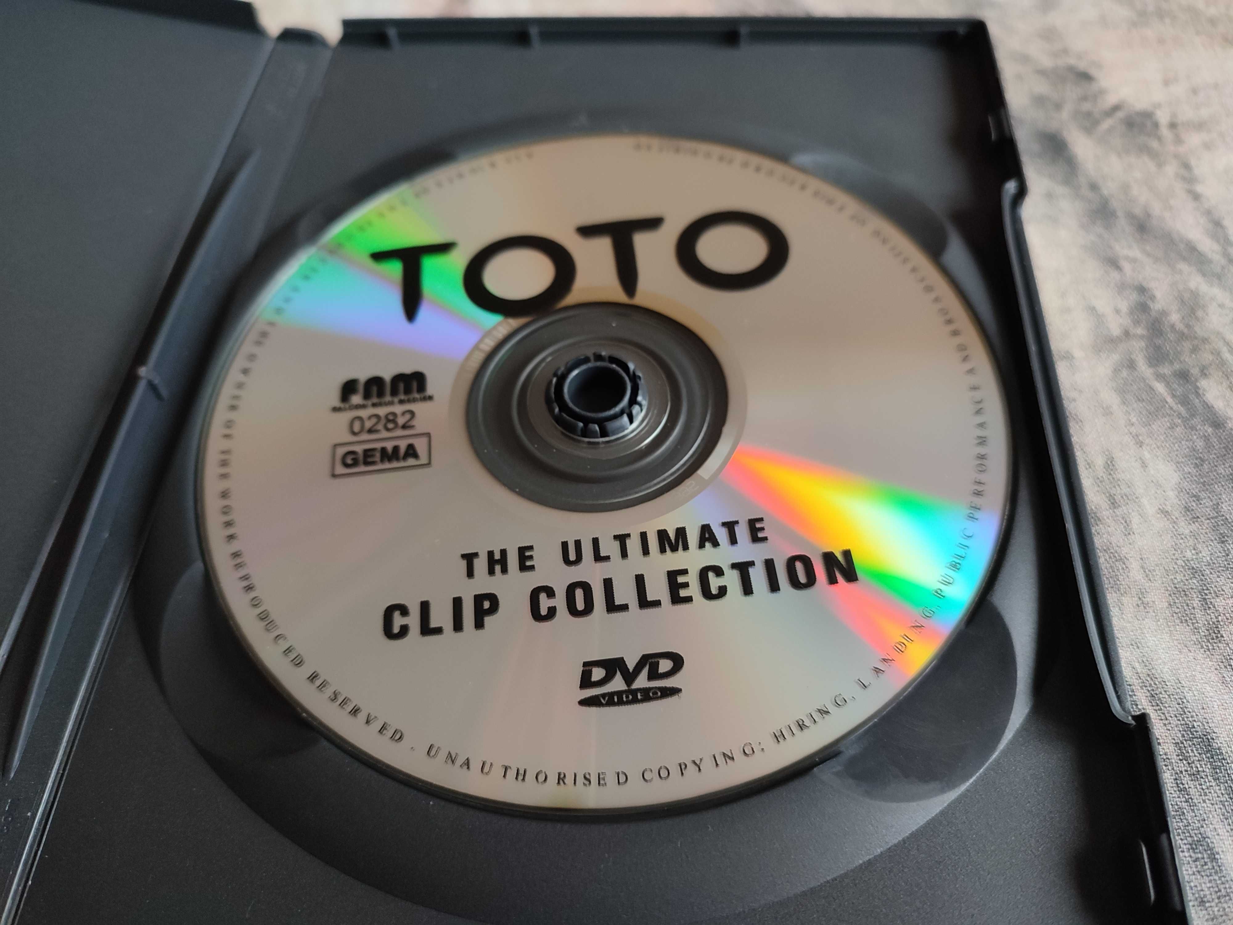 TOTO - 2 x DVD - "Africa-Live" i "Ultimate Clip Collection", stan +bdb