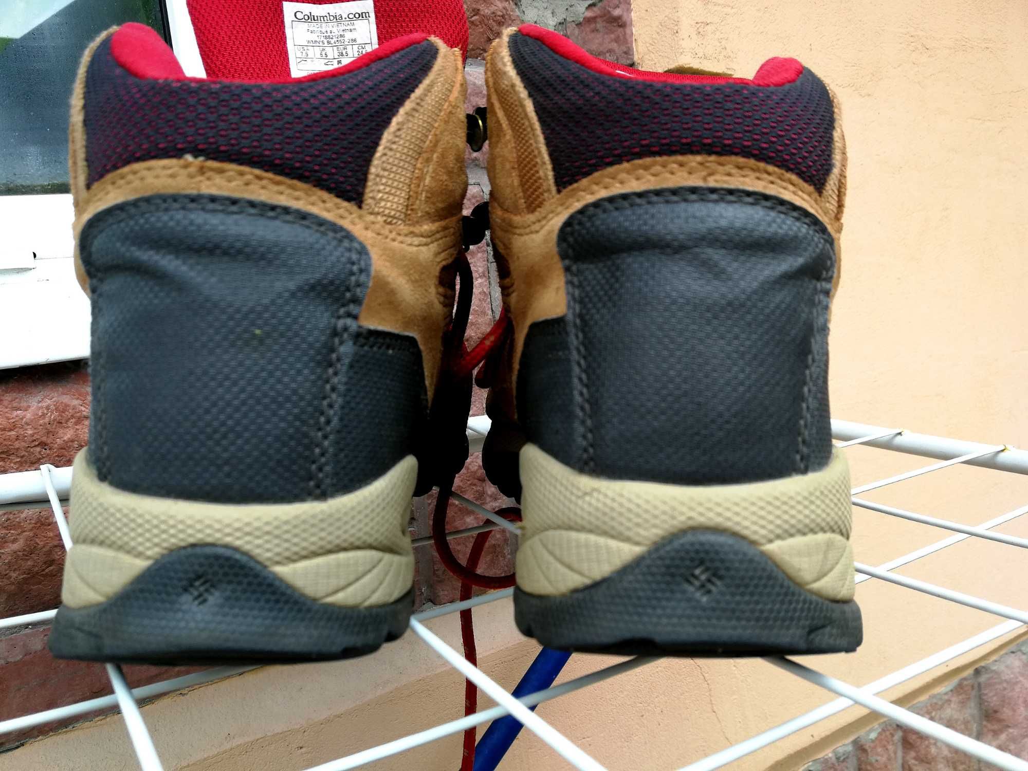 Шкіряні черевики Columbia Newton Ridge Plus Waterproof оригінал