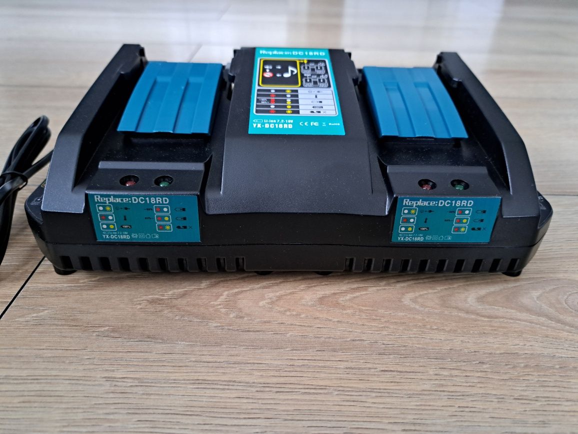 Podwójna ładowarka Dual Port CYDZ DC18RD 4A do Makita 18 V