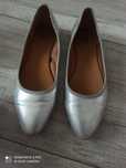 Baleriny srebrne 39 h&m