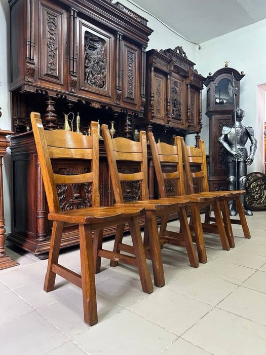 Стіл дубовий розкладний дерево 3465 стільці дуб стулья 3466