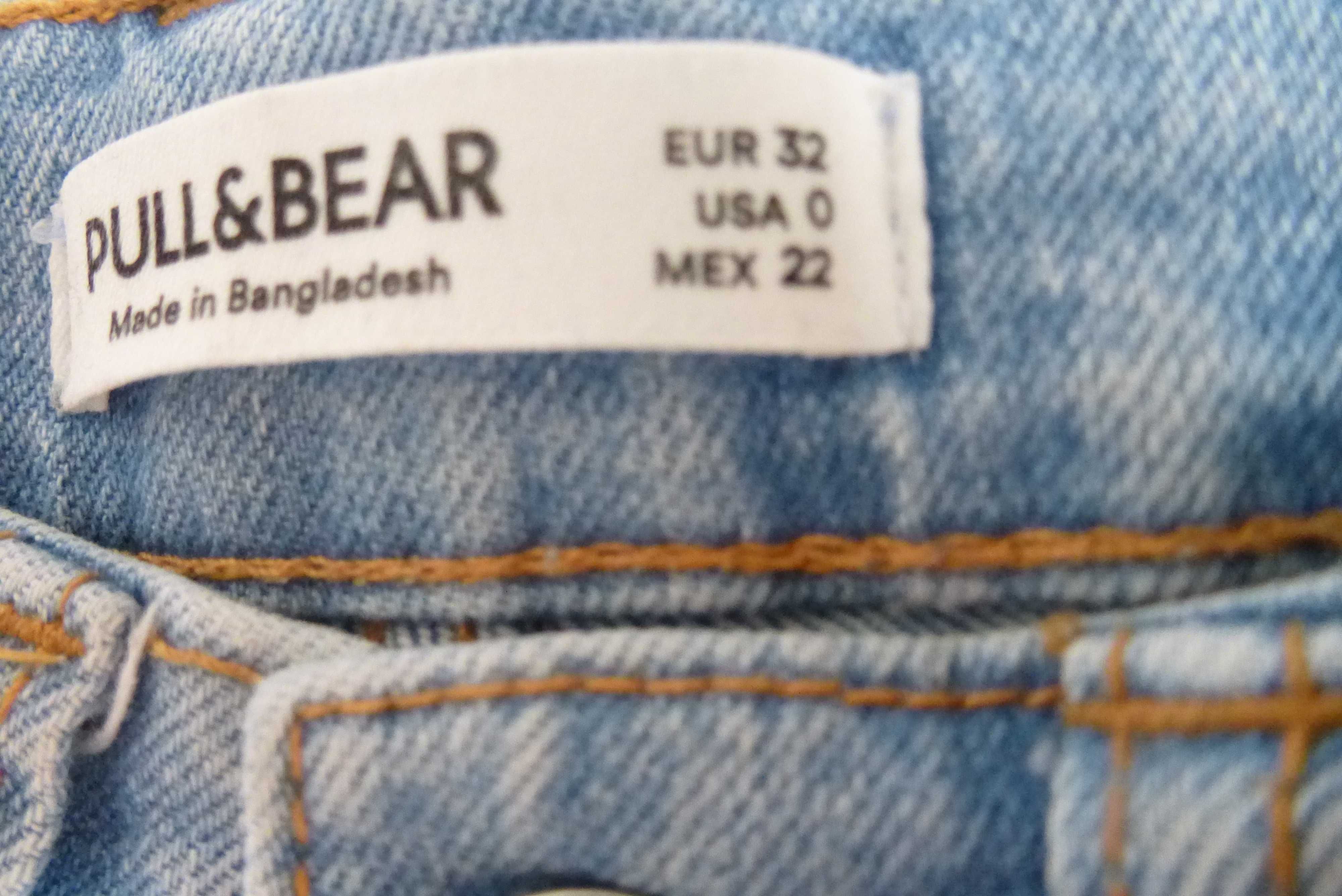 PULL&BEAR Jeansy Slim Comfort Fit EUR 32, JAK NOWE