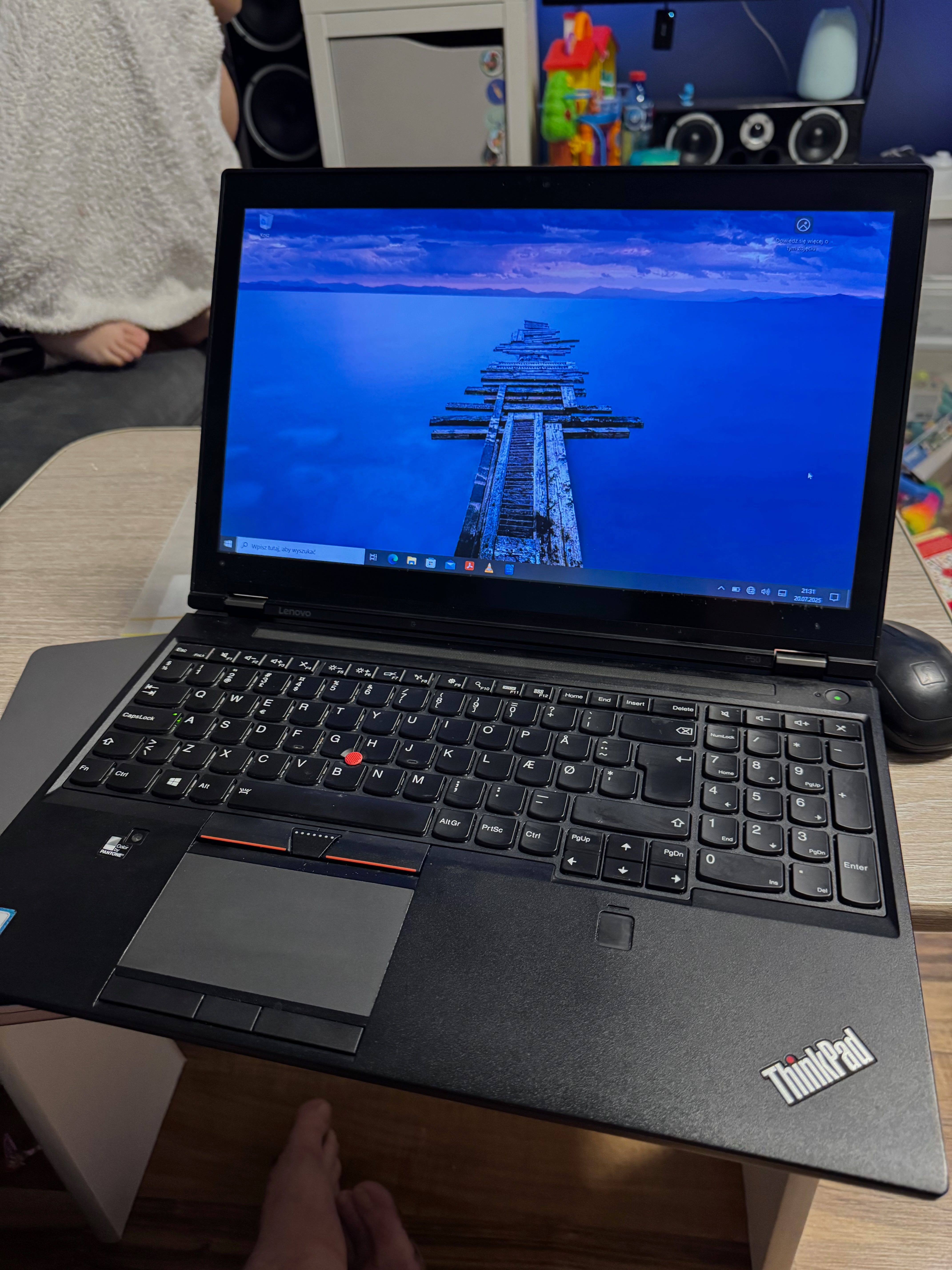 Lenovo ThinkPad P50 i7-6700HQ 16GB Ram 256GB SSD Dotykowa Matryca