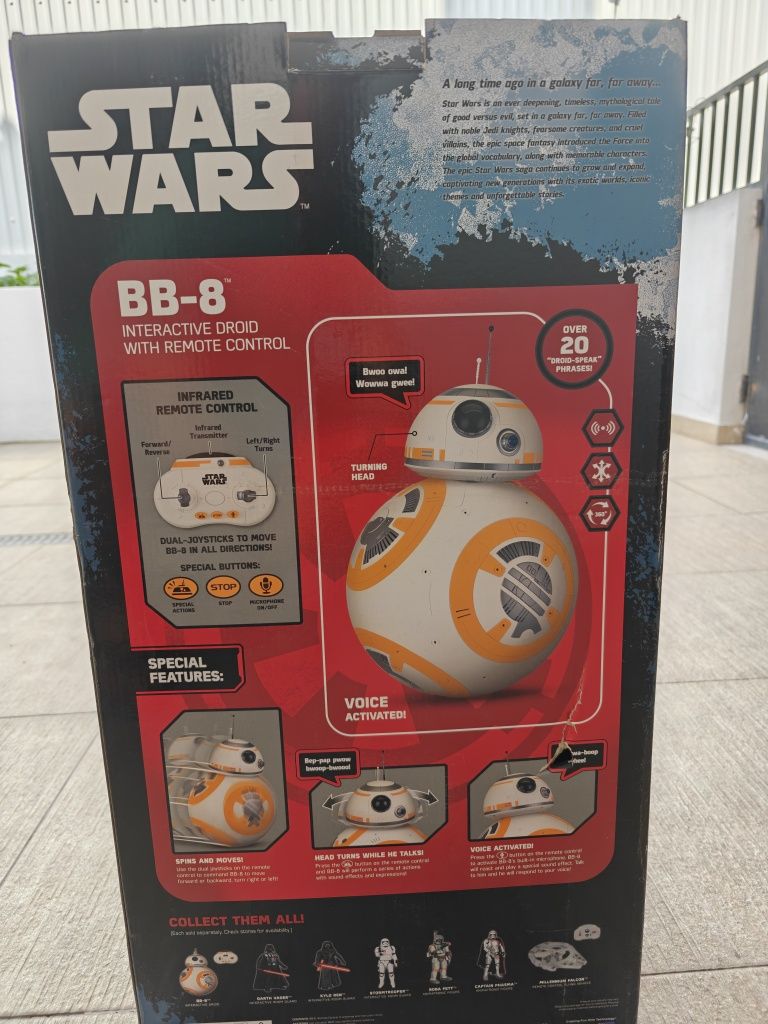 Robô StarWars BB8 Grande