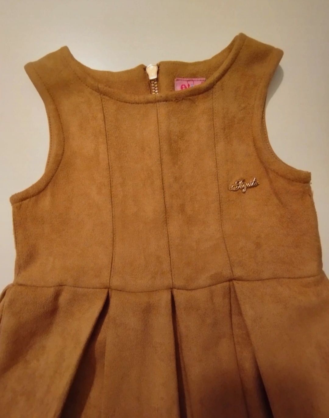 Vestido Camelo Ativo Kids  - 4 anos