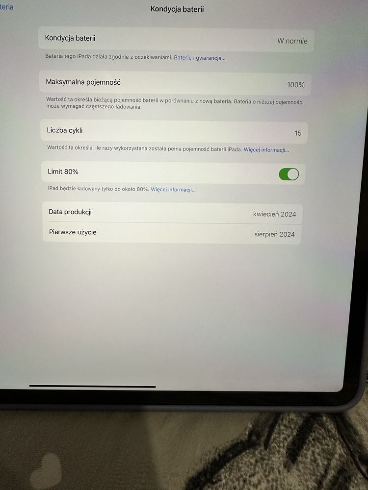 iPad Apple Air 13 gen 6 M2 Wifi 256 GB Purple