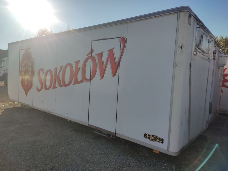 Chłodnia izoterma 7,8m długa na magazyn budowę garaż schowek