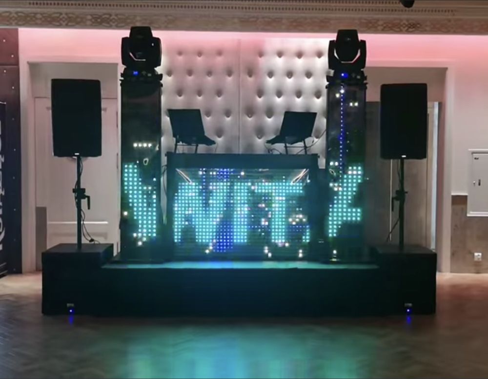 Stół dj led booth jinx animacje napisy