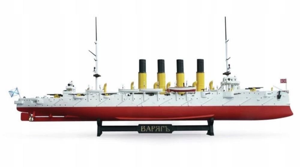 Russian Cruiser Varyag model okręt 1:35 ZVEZDA 9014